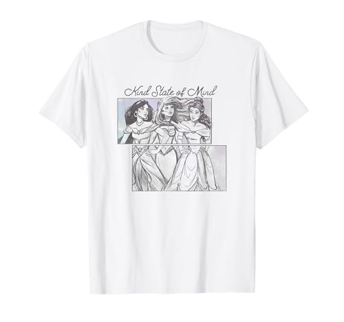 T-shirt Disney Princess Kind State Of Mind Panels pour femme