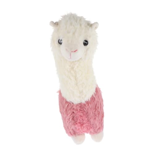 Kisangel Alpaca De Juguete De Peluche Suave para Decoración Adorable para Hogar y Automóvil para Bebés y Pequeños
