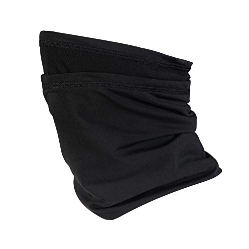 Laraine Winter Thermal Neck Warmer/Neck Gaiter Face Scarf/Face Cover Winter Ski Mask - Cold Weather Balaclava(Black)