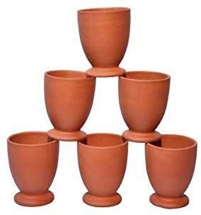 Terracotta Clay Pots 4 Inch - Pack of 6| Mud Plant Container for Indoor and Outdoor | Terracotta Clay Flower Pot | Handmade pots (B0DCVY9Q63) Amazon Price History, Amazon Price Tracker