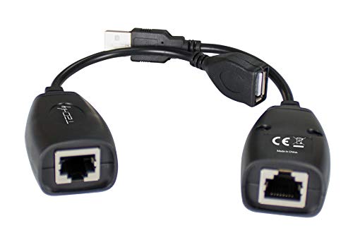 TECHLY 361322 Extender USB su Cavo Cat. 5E/6 Fino