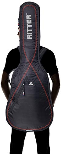 Ritter RGP2-C 4/4 CLAS Housse en tissu déperlant pour guitare acoustique-classique Noir - Les Beatles, Paul McCartney, John Lennon, RIngo Starr, George Harrison Ritter RGP2-C 4/4 CLAS Housse en tissu déperlant pour guitare acoustique-classique Noir – Image 5