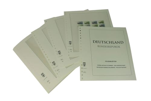 Feuilles plastiques LINDNER Allemagne 2016-2020 pour protéger les timbres de l'humidité
