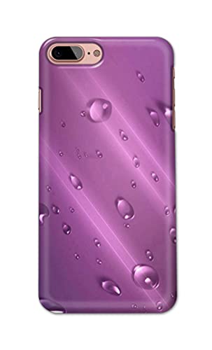 Image of PRINTFIDAA Water Bubbles in Lilac Background Printed Designer Hard Back Case Cover for iPhone 7 Plus (5.5 inch) / iPhone 8 Plus (5.5 inch), A1784, A1661, A1785 -(VS) MVN1005