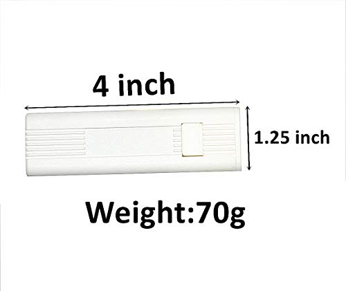 cuteLEC Cord Weight Spare for Vertical Blinds/White Color Blinds Parts,Accessory,Components
