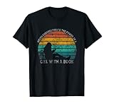 Never Underestimate The Power of A Girl With Book Reading T-Shirt