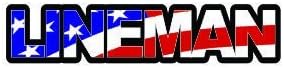 3pcs Lineman Us Flag Electric Pole Electrician Funny Hard Hat/Helmet Stickers