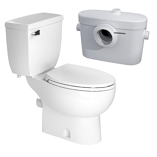 SANIFLO Saniaccess 2 + Toilet Bowl Elongated + Toilet Tank