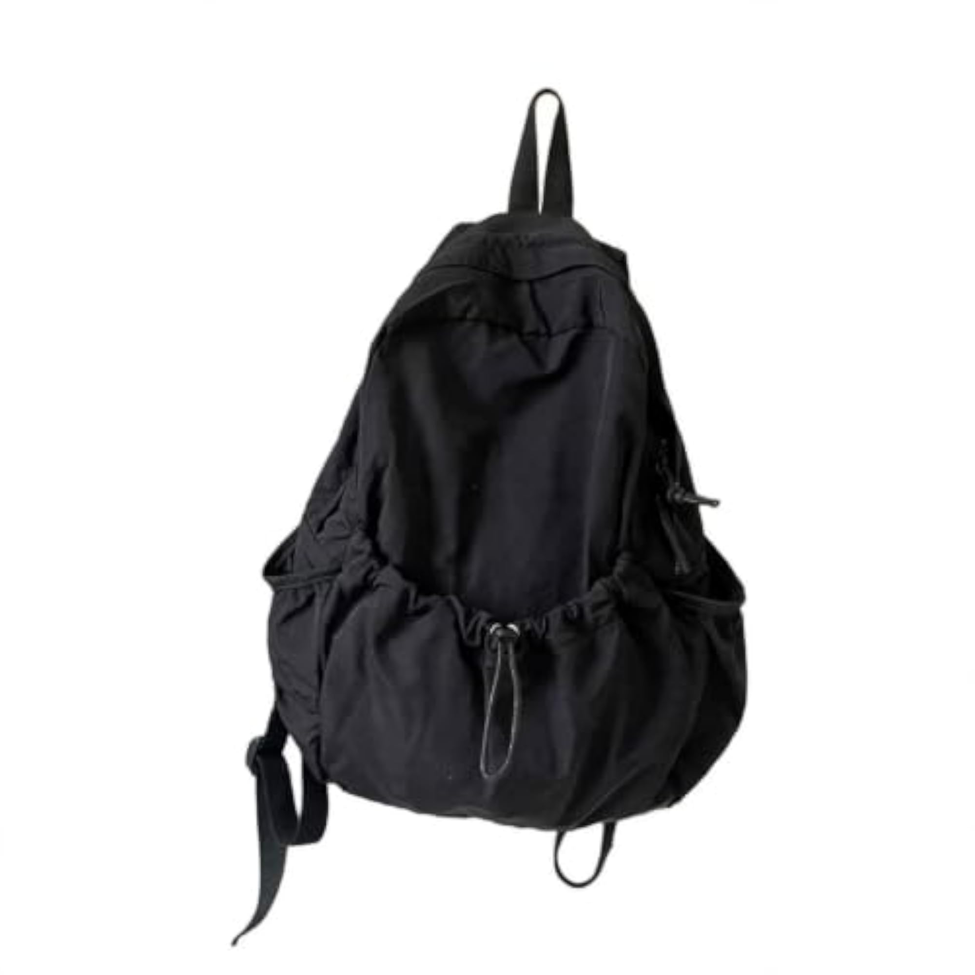 Casual Canvas Drawstring Backpack for Girls