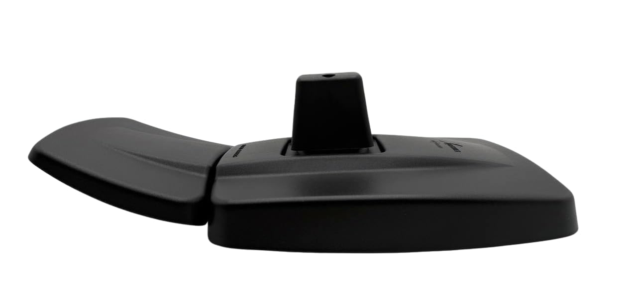Matel Service Espejo retrovisor convexo ACV0805960 G304810150020, homologado E20, apto para New Holland T4 T5, Case IH Farmall LUXXUM, Steyr Compacto, Ø17 mm, 435 x 223 mm