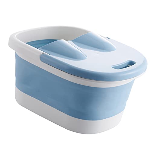Tina de Masaje para Pies Plegable Ymiko Azul miniatura 1