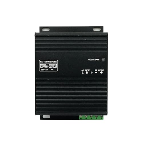 Cargador CH2804 4A para solucionar descargas de batería en generador eléctrico