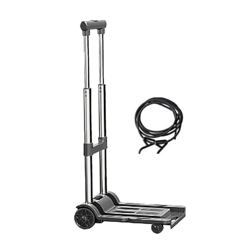 De Mano   Ruedas Portátiles con Capacidad De 220 Libras, Dispositivo De Movimiento Móvil, Herramienta Plegable De Altura Ajustable, Equipo De Transporte | De Mano para Viajes,