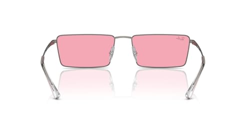 Image of Ray-Ban Unisex Rb3741 Emy Rectangular Sunglasses