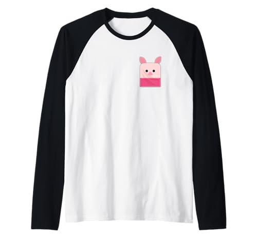 T-shirt baseball Winnie l'Ourson Disney de style vintage à manches raglan