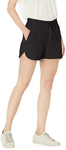 Amazon Essentials Womens Fleece Shorts with Pockets Black M