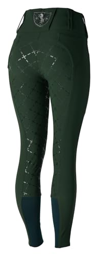 Pantalon d'équitation fond intégral silicone Horze Desiree pour femme