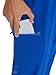 COZYFIT Scrubs for Men - 4 Pockets V-Neck Scrub Top and 7 Pockets Jogger Pants Mens Scrubs Set, Royal Blue, M