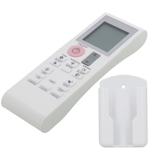 Replacement Remote Control for Daikin Air Conditioner FTKN09AXVJU FTKN12AXVJU FTKN18AXVJU FTKN24AXVJU FTXB09AXVJU FTXB12AXVJU FTXB18AXVJU FTXB24AXVJU FTKB09AXVJU FTKB12AXVJU FTKB18AXVJU FTKB24AXVJU