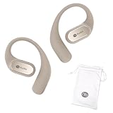 (nb) Audio Open÷ オープンディー ワイヤレスイヤホン キッズ 子ども 子供用 知育 音育 難聴防止 イヤーカフ イヤーフック 耳をふさがない 軽量 ながら聴き Bluetooth 最大18時間再生 耳掛け 低遅延 マイク IPX4防水 ブルートゥース IPX4 PSE/技術基準適合 ENC 開放型 【VGP 2025受賞】 専用ポーチ付き (アイボリー)