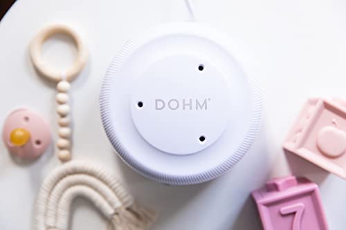 Yogasleep Dohm Uno White Noise Machine With Real Fan Inside, Adjustable Tone, Non-Looping Sound, Sleep Aid & Noise Canceling For Adults & Baby, Office Privacy, Registry Gift, Travel & Home Essential #TOP5