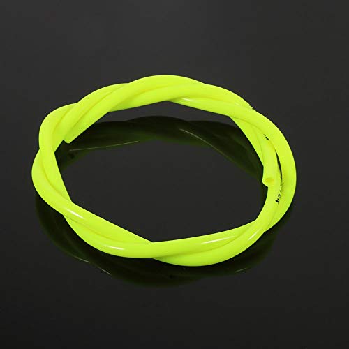 Image of Colorful Gas Petrol Fuel Line Hose Tube Pipe, Petrol 1 /4 inch 3 Feet for Motorcycle Dirt Pit Bike ATV Snowmobile PWC Jet Ski Polyurethane(Yellow)