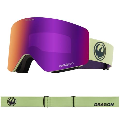 Dragon R1 OTG Snow Goggles w/Bonus Lens 2025 Matcha Lumalens Purple Ion Lumalens Midnight
