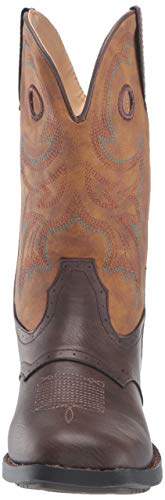 ROPER Girls' Daniel Western Boot Square Toe Brown 9 D2