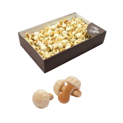 iChuches - Galletas Forma Setas Cubiertas Chocolate | Formato Familiar 1kg (Chocolate Blanco.)