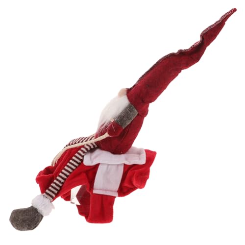 Disfraz Santa Gnome para Perro Talla S Rojo