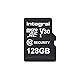 Integral Micro SD Sicherheitskarte 128GB für Dashcams, Home Cams, CCTV, Body Cams und Drohnen Verlängerte Lebensdauer und zuverlässige Aufnahmezeit für Zeit mit hoher Ausdauer