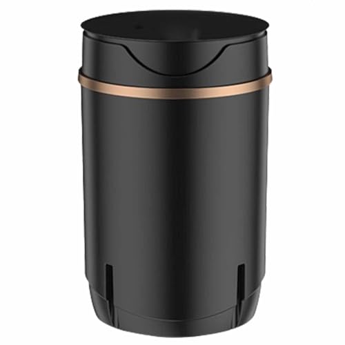 Lavadora pequeña totalmente automática, lavado y secado integrados, control de perilla, operación simple, adecuada para múltiples escenarios (negro)