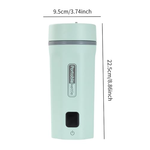 Hervidor eléctrico 550ml con 6 niveles de temperatura verde miniatura 2