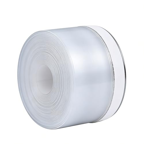 Sellado De Puerta Contra La Intemperie,Cinta de Aislamiento de Silicón de Alta Resistencia y Duradera,Tira de Aislamiento Para Puertas de Ducha - Para Puertas de Casa, Dormitorio, Oficina y Apartament