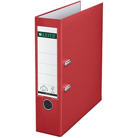 Leitz 80mm Red Lever Arch File Cover