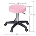 Favfurish Massage Salon Tattoo Chair,Multi-Purpose 3-Section Facial Bed Table, with Hydraulic Stool and Two Trays, Adjustable,fit for Beauty,Barber,Spa,Easy to Assemble, Pink