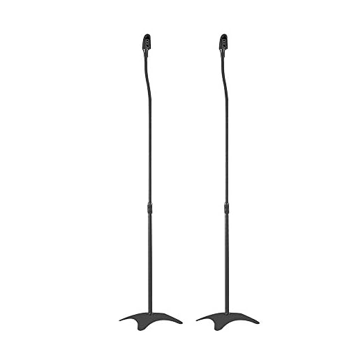 Par de Pedestais para Caixas Acústicas, Elg, SR11BL, Preto