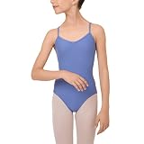 [レペット] Thin straps leotard キッズ 6years Ice blue