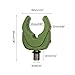 GRABLOOM 4pcs Carp Fishing Rod Rest for Head Rod Grips Rest Fishing Rod Holder Carp Fishing Tackle Gripper Rest Fishing Acces Head Gripper Grips Fishing Rod Holder