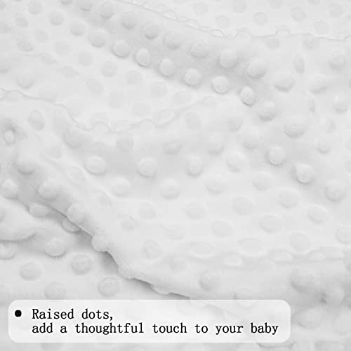 Gfu Baby Blanket For Girls, Soft Minky With Double Layer Raised Dot, Floral Crib Receiving Blanket For Newborn Toddler Bed, Vintage Pink Watercolor Flowers, 30X40 In #TOP5