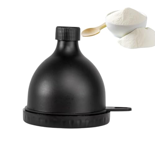 Djowyh Embudo para Proteína en Polvo | Contenedor Portátil Para Batidos De 100ml,Contenedor Portátil de Bebida para Nutrición Diaria Sustituto de Comida y Actividades Cotidianas y | Uso en Casa Viajes