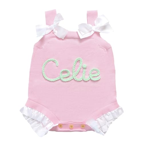 Custom Baby Onesie,Personalized Romper,Infant Newborn Babies Girls' Romper,Customized Baby Gifts,Newborn Gifts,Birthday Outfit,Babies Showers & Photo Shoots
