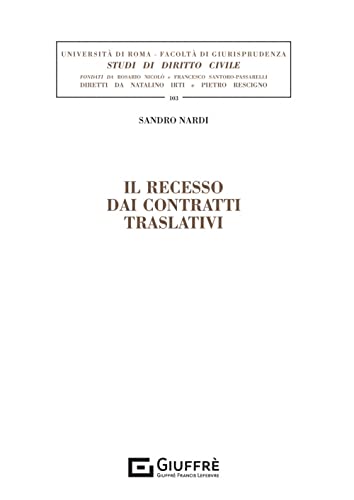 Recesso dei contratti traslativi
