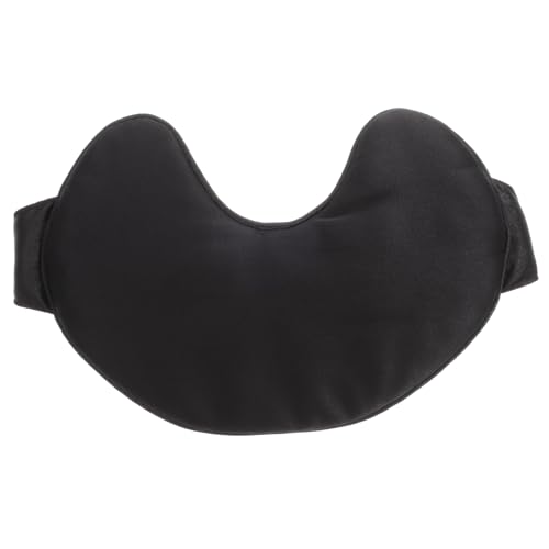 Masque de sommeil soie naturelle réglable pour une nuit de luxe occultante