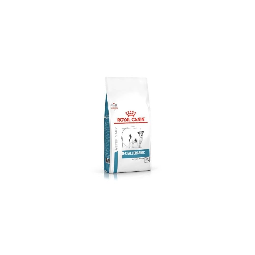 Royal Canin Veterinary Anallergenic Small Dogs | 3 kg | Comida dietética Completa para Perros pequeños | Puede contribuir a minimizar el Riesgo de intolerancias nutricionales