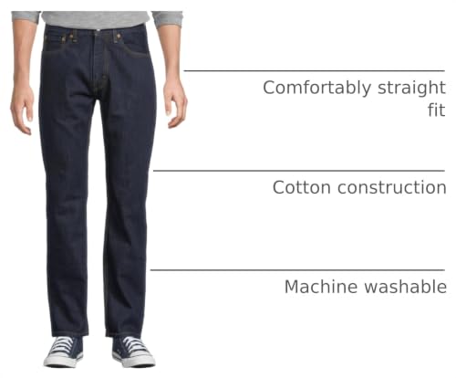 Image of Levi's Men's 505 Regular Fit Jeans (Also Available in Big & Tall)