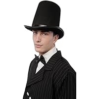 Sombrero de Copa de Color Negro, Gorro de Fieltro Satén,