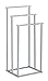 Produktbild WENKO Handtuchbutler Quadro mit 3 Stangen - Kleiderbutler, stufenförmig, Vierkantrohr, Edelstahl rostfrei, 38 x 84.5 x 32.5 cm, Glänzend