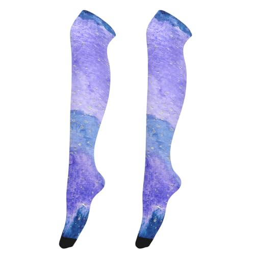 Thigh High Socks Knee High Compression Socks Long Soft Over the Knee Socks for Women Girls Sports Party Travel