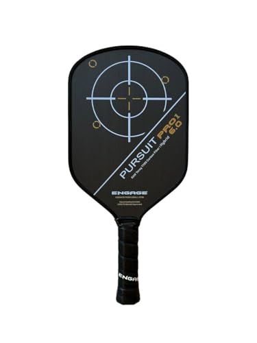 Engage Pursuit Pro1 6.0 Hybrid Carbon Pickleball Paddle - 8.0
